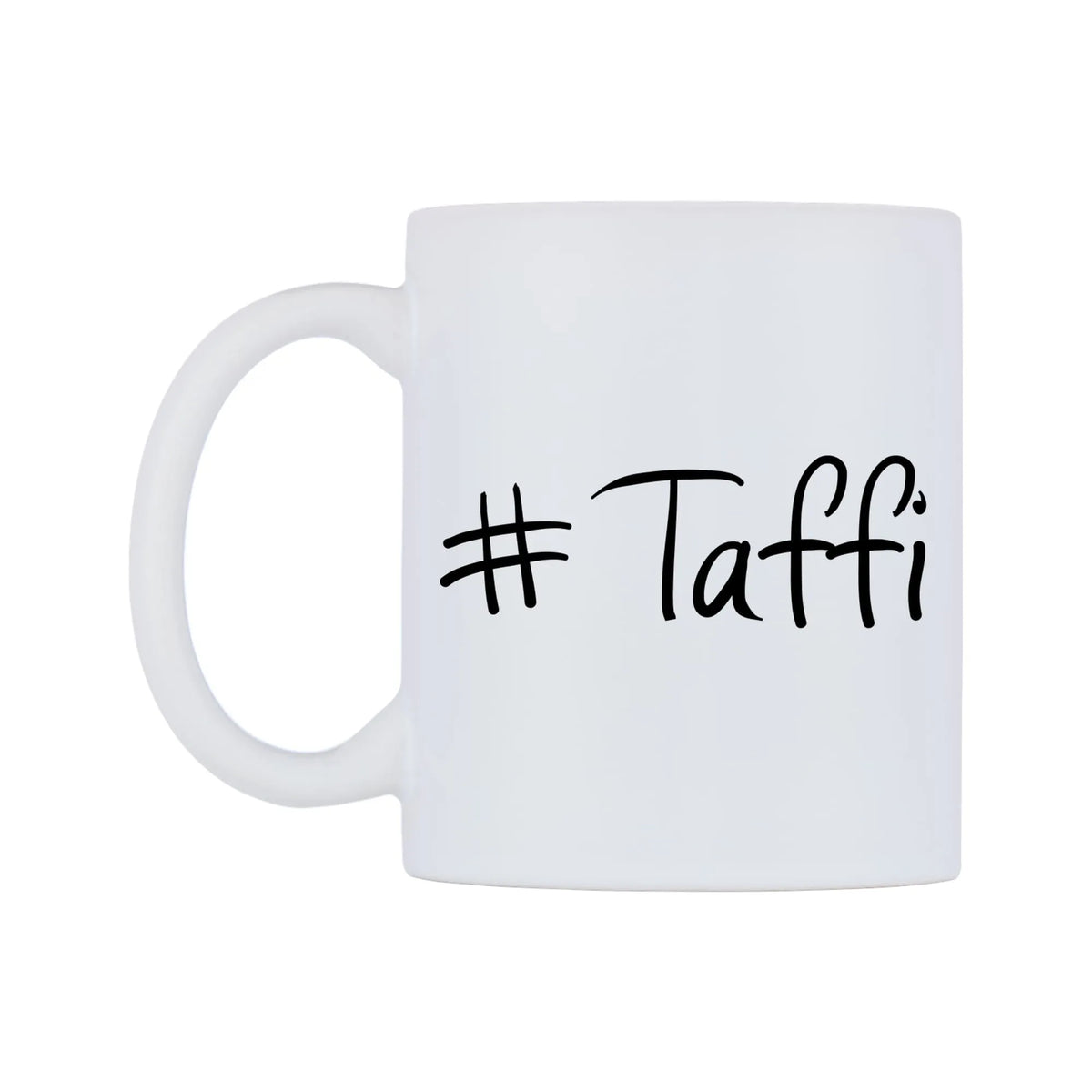 Taffi Mug — mug, right side, on a white background