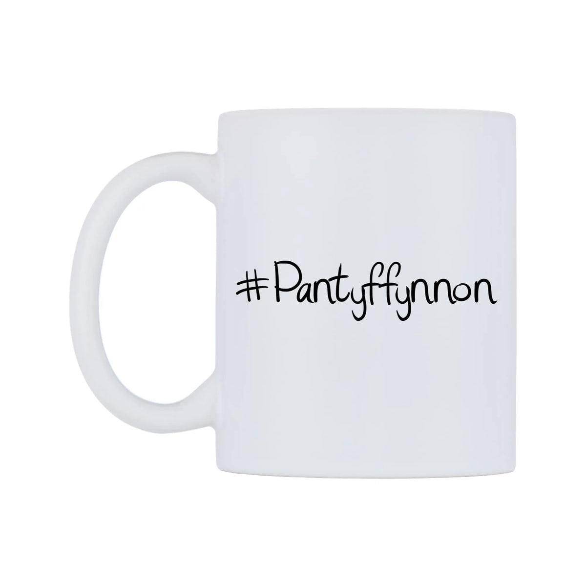 Pantyffynnon Mug — mug, right side, on a white background