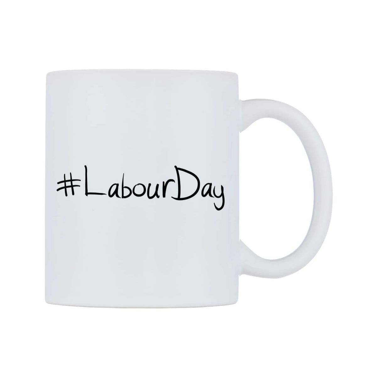 LabourDay Mug — mug, left side, on a white background