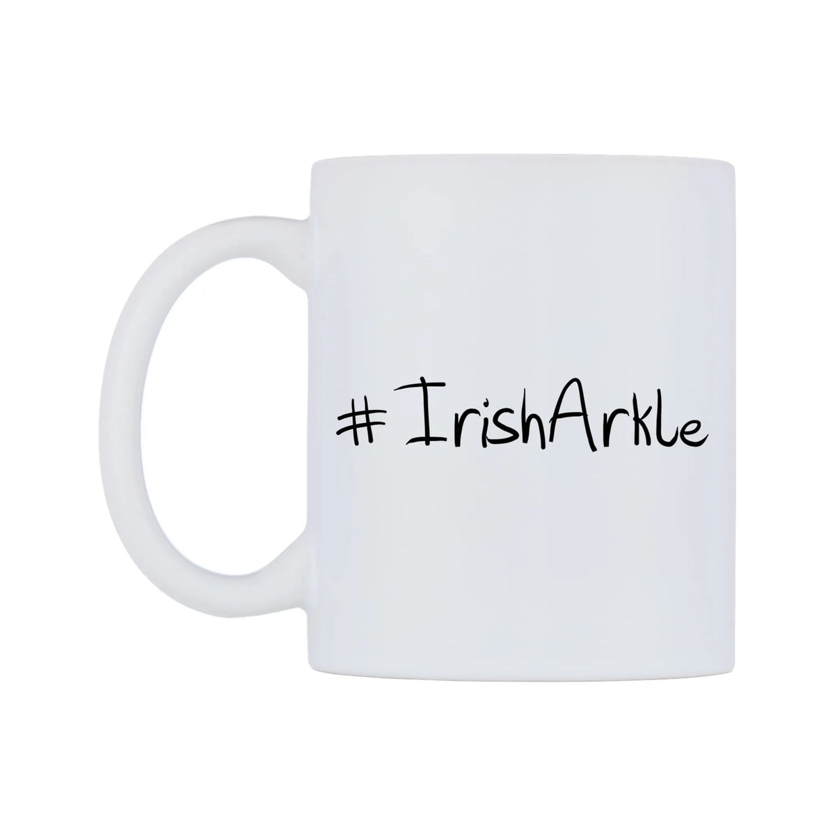 IrishArkle Mug — mug, right side, on a white background