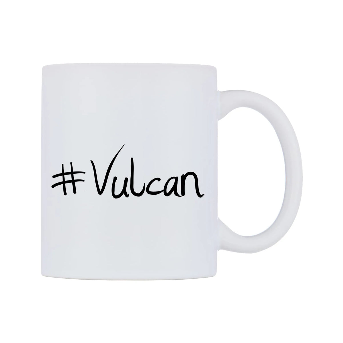 Vulcan Mug — mug, left side, on a white background