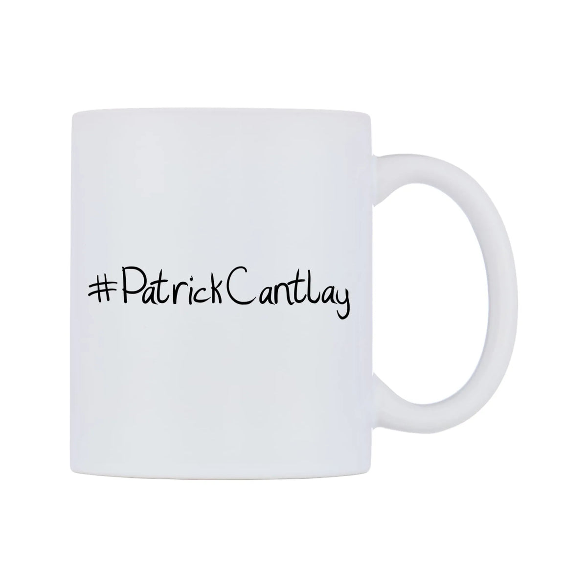 PatrickCantlay Mug — mug, left side, on a white background