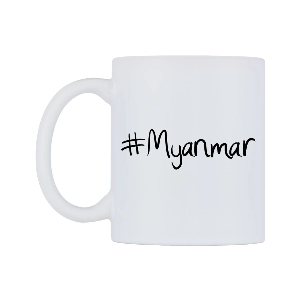 Myanmar Mug — mug, right side, on a white background