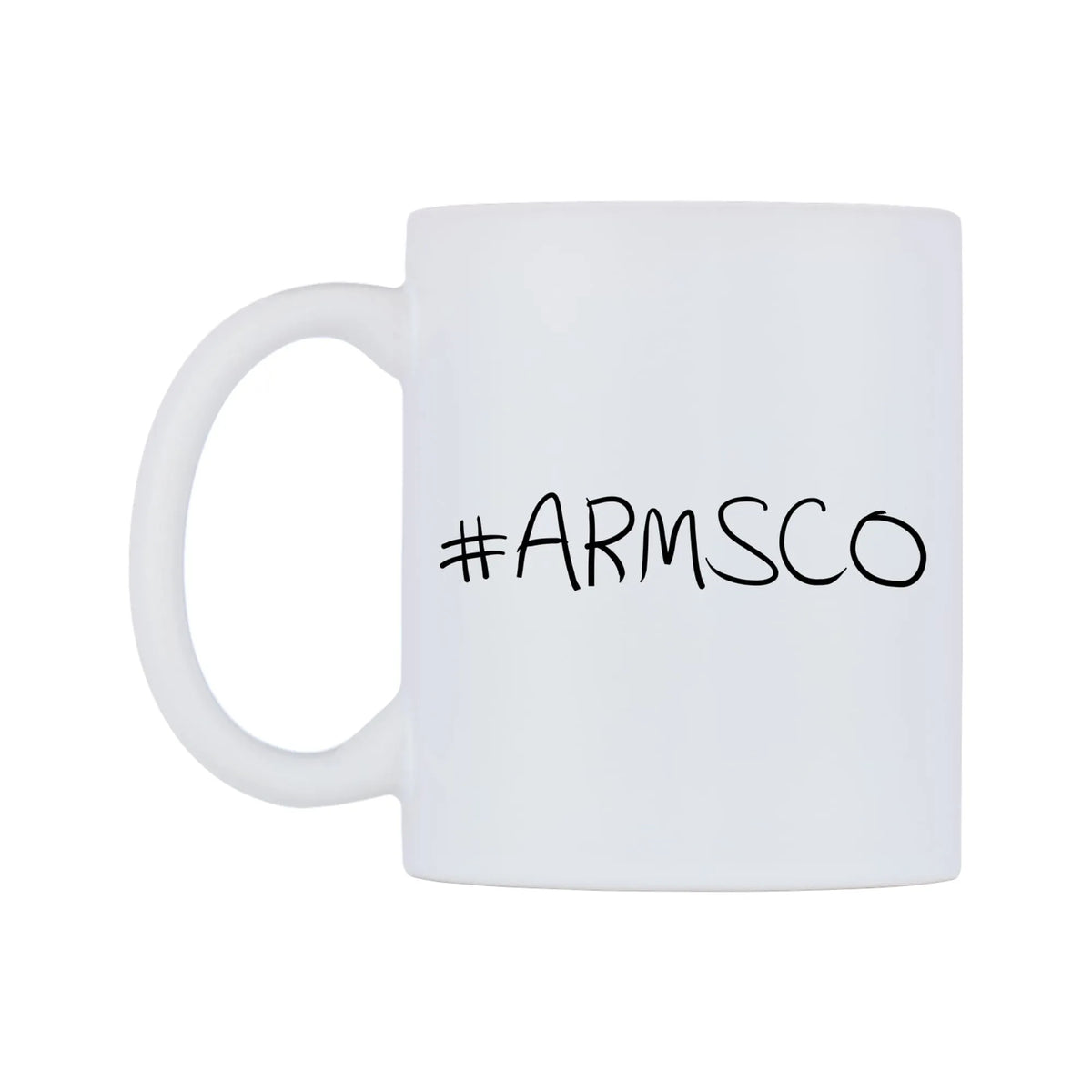 ARMSCO Mug — mug, right side, on a white background