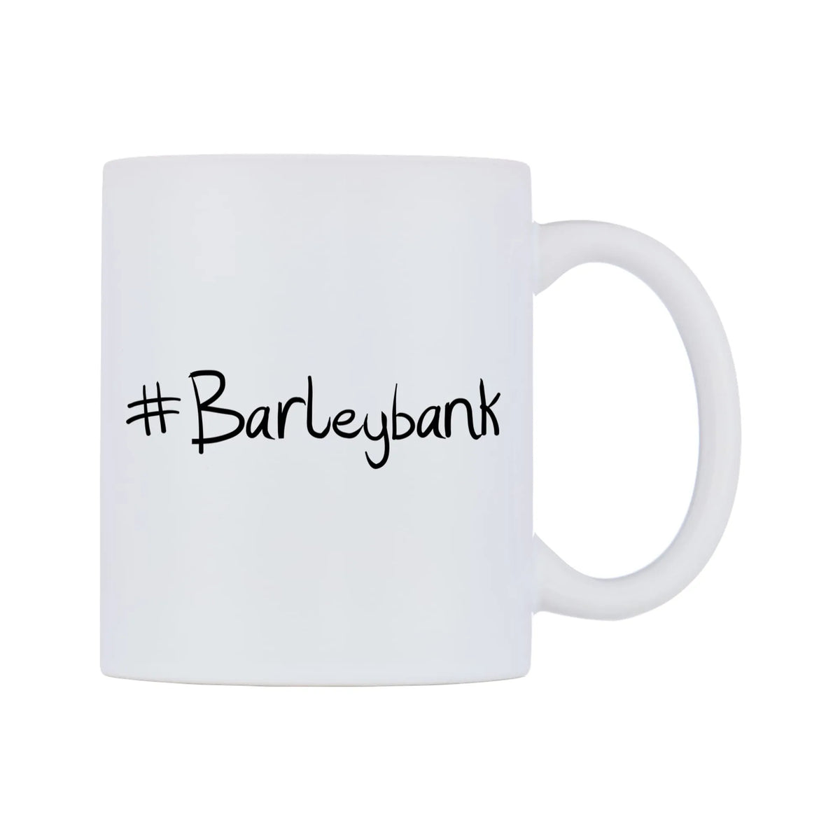 Barleybank Mug — mug, left side, on a white background