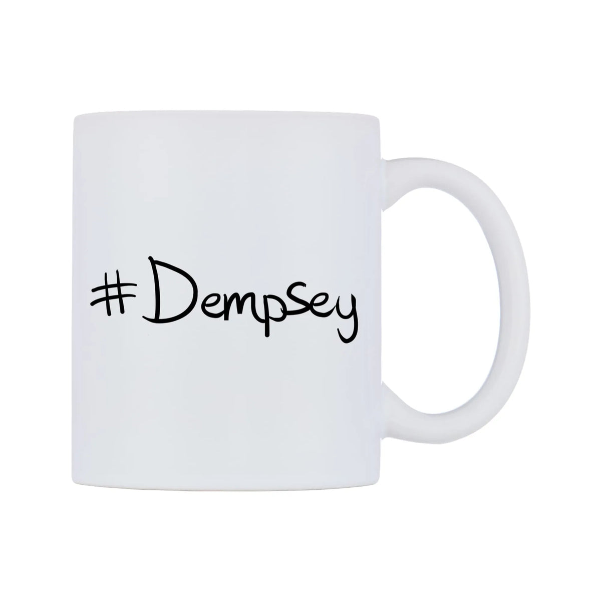 Dempsey Mug — mug, left side, on a white background