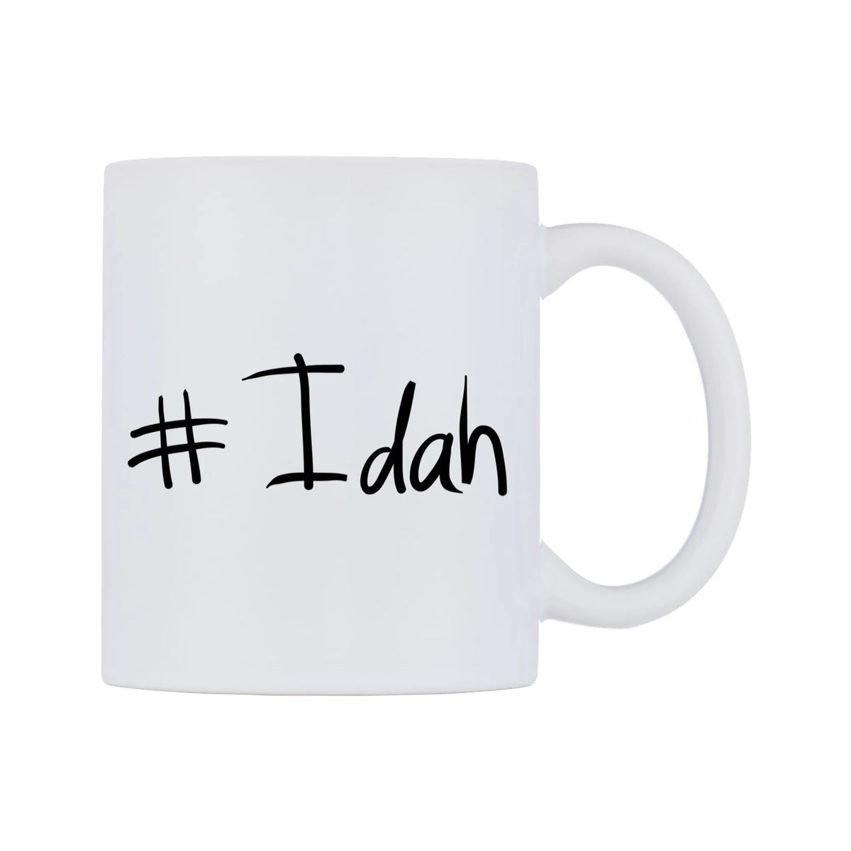Idah Mug — mug, left side, on a white background