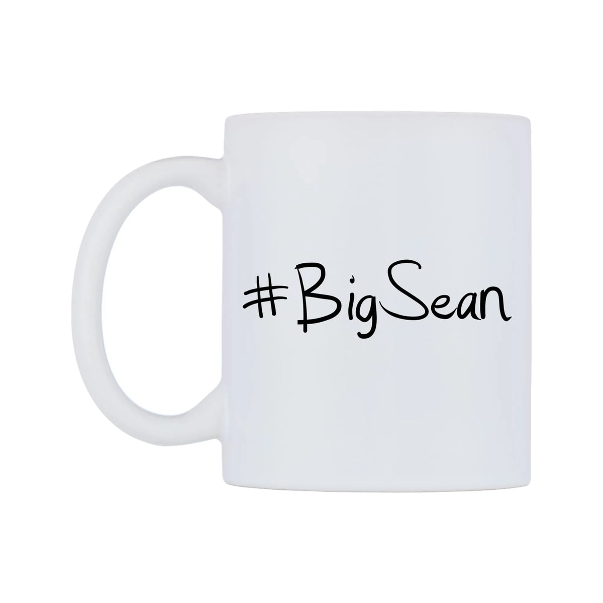 BigSean Mug — mug, right side, on a white background