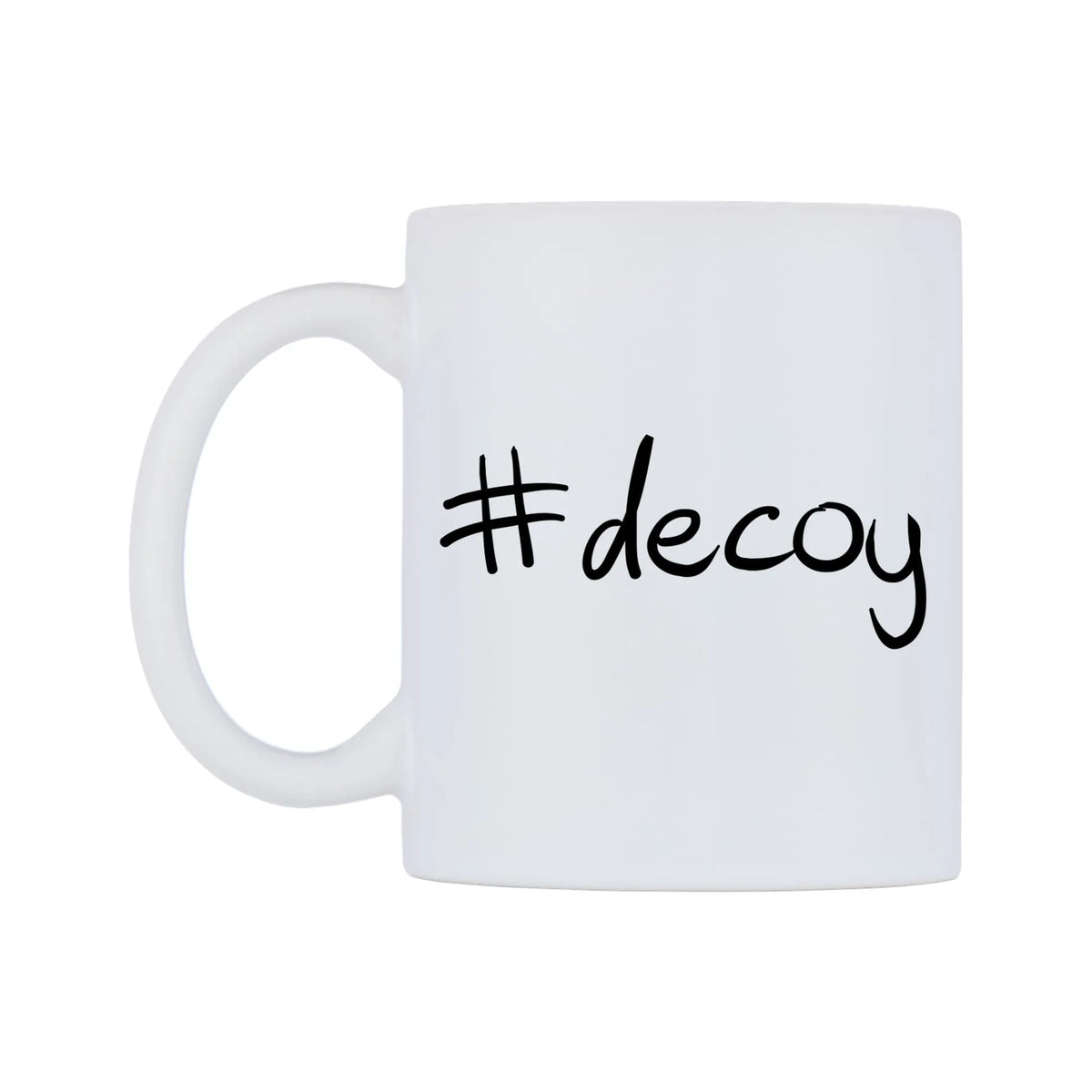 decoy Mug — mug, right side, on a white background