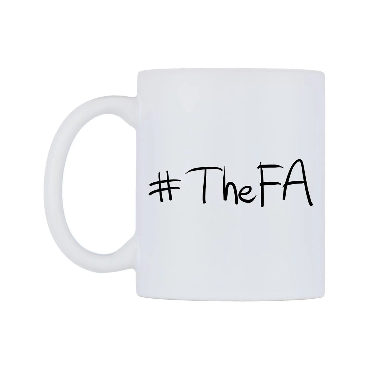 TheFA Mug — mug, right side, on a white background