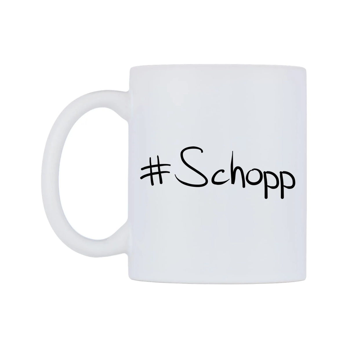 Schopp Mug — mug, right side, on a white background