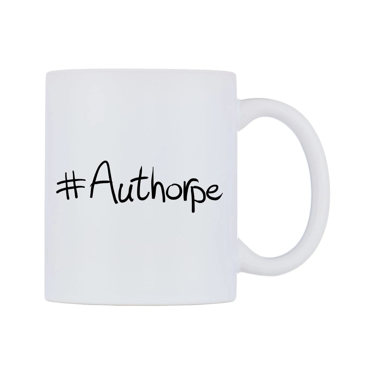 Authorpe Mug — mug, left side, on a white background
