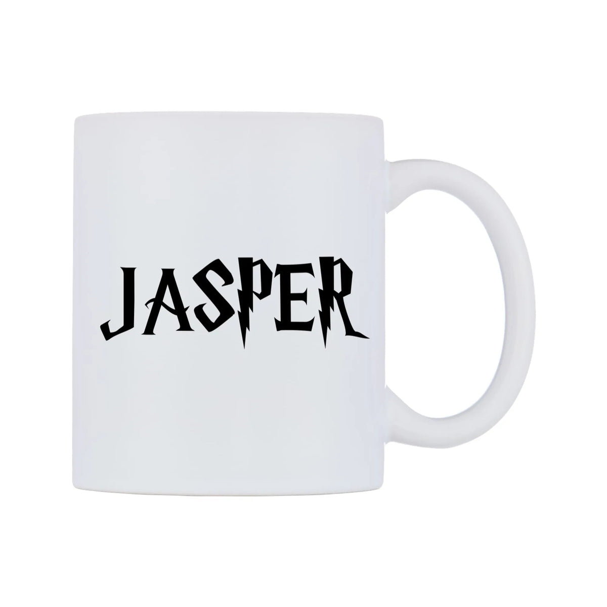 Jasper - Wizard Themed Mug — mug, left side, on a white background