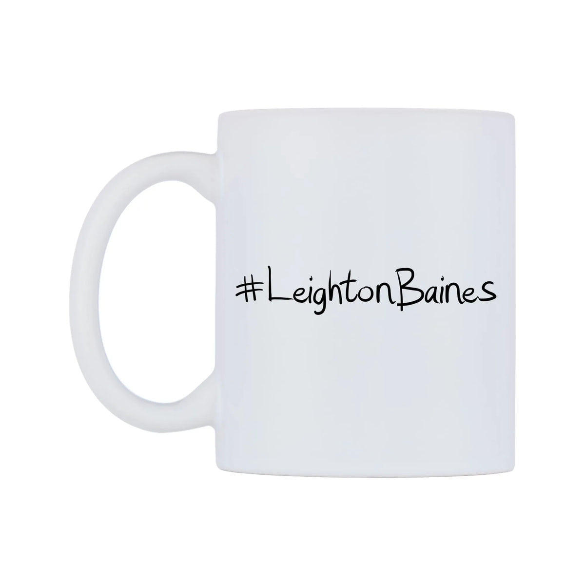 LeightonBaines Mug — mug, right side, on a white background