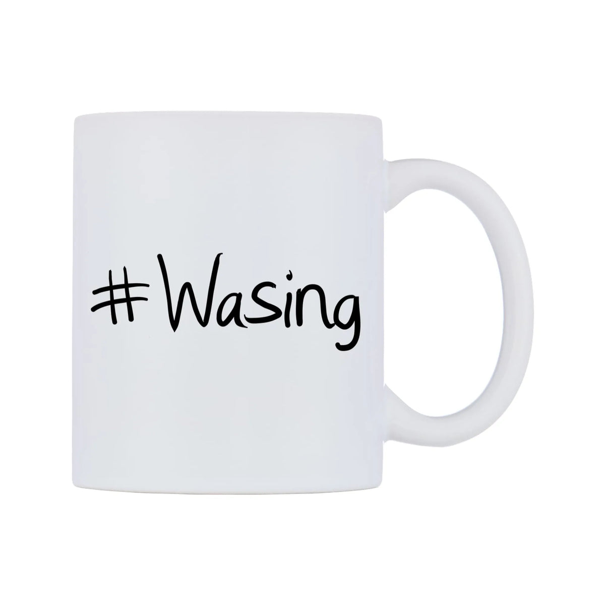 Wasing Mug — mug, left side, on a white background