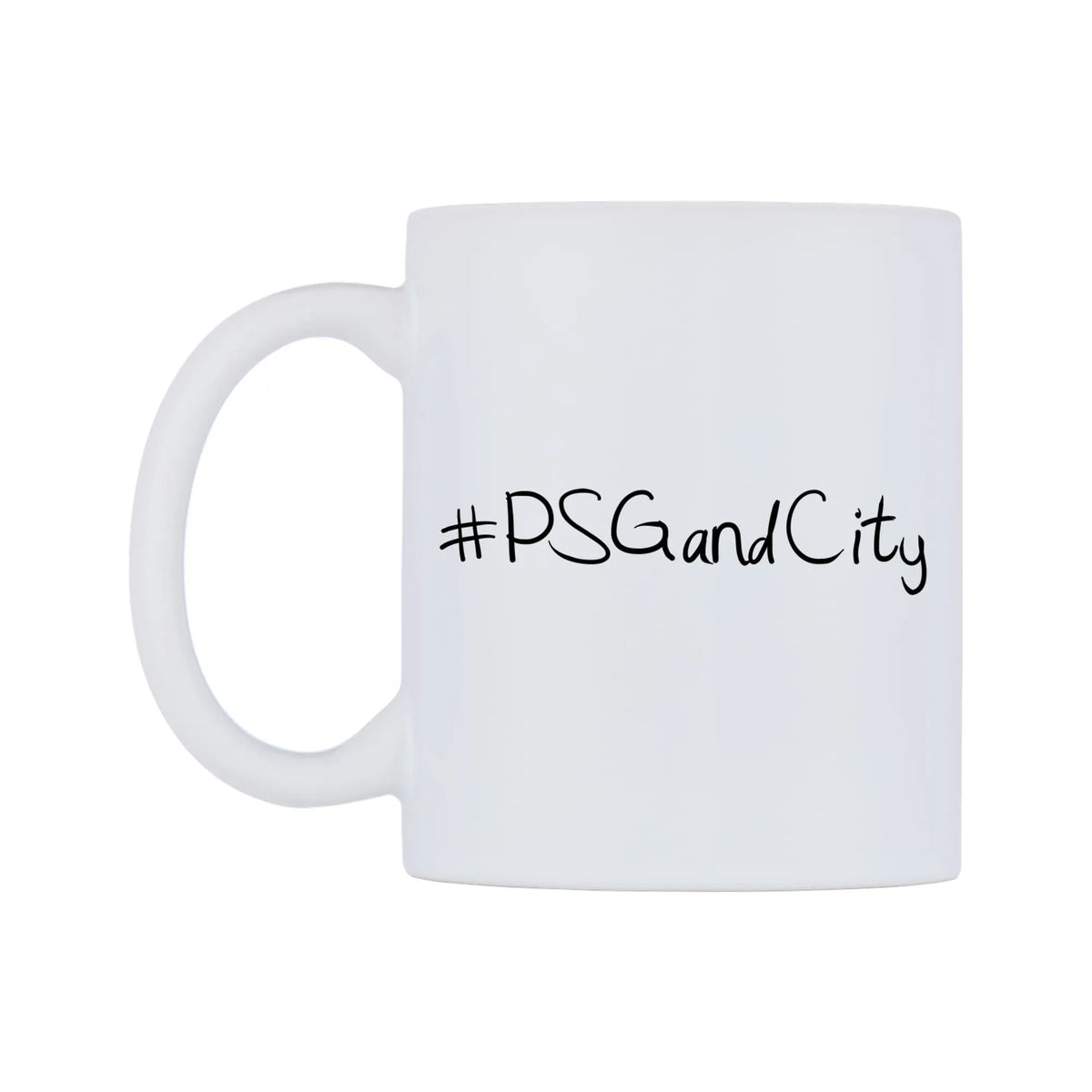 PSGandCity Mug — mug, right side, on a white background