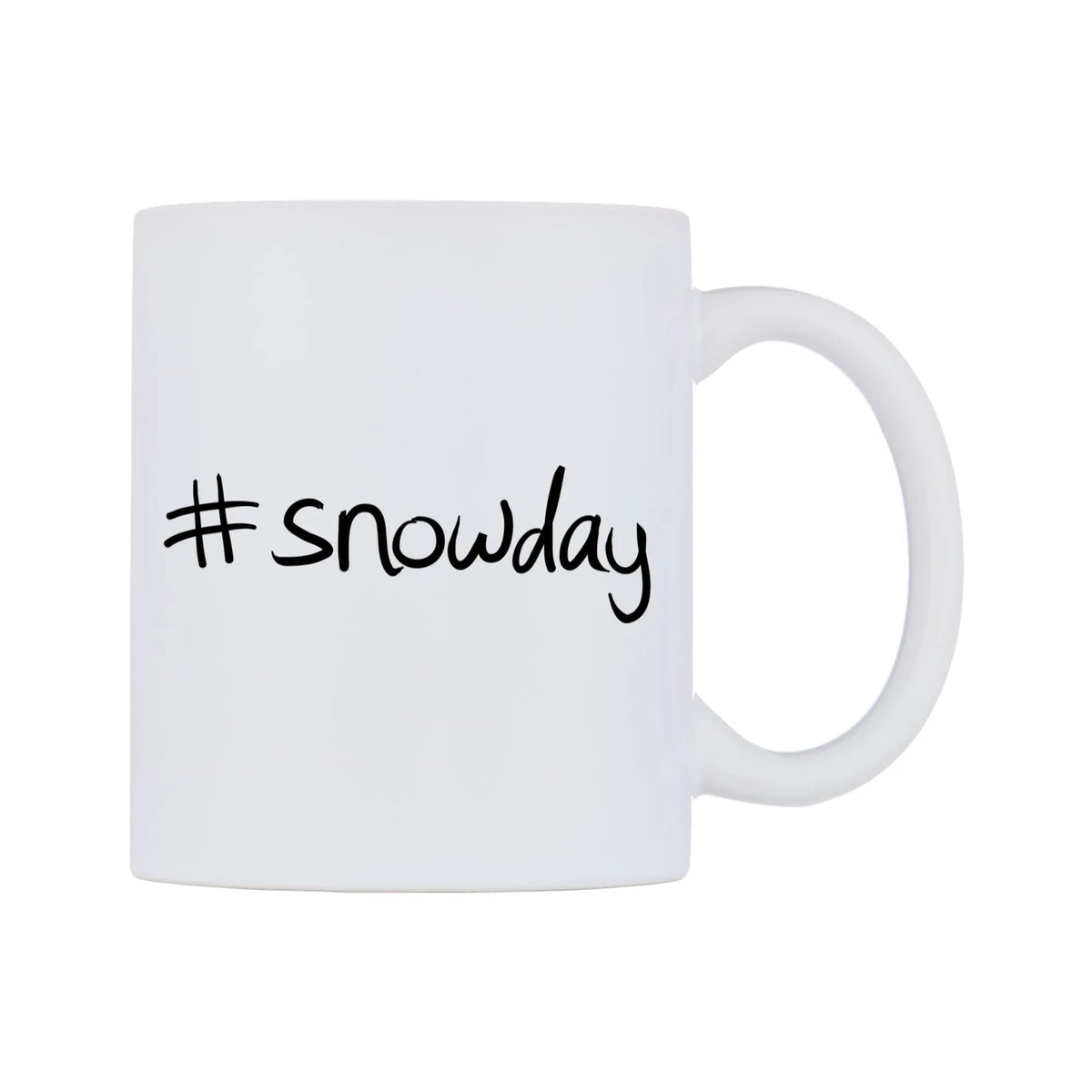 snowday Mug — mug, left side, on a white background