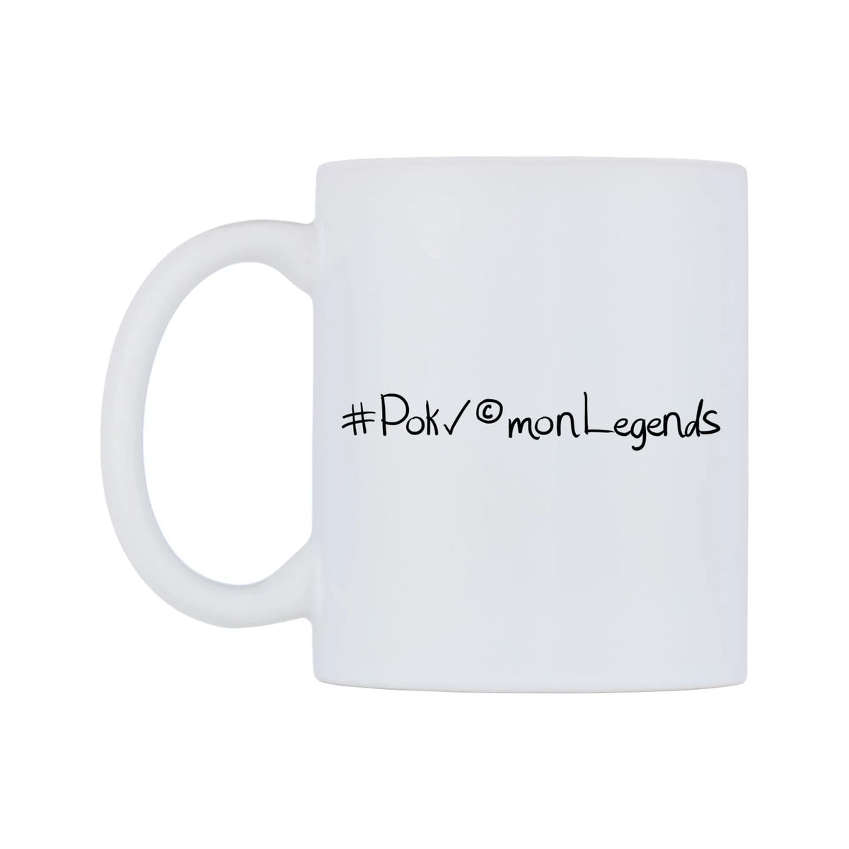 PokémonLegends Mug — mug, right side, on a white background
