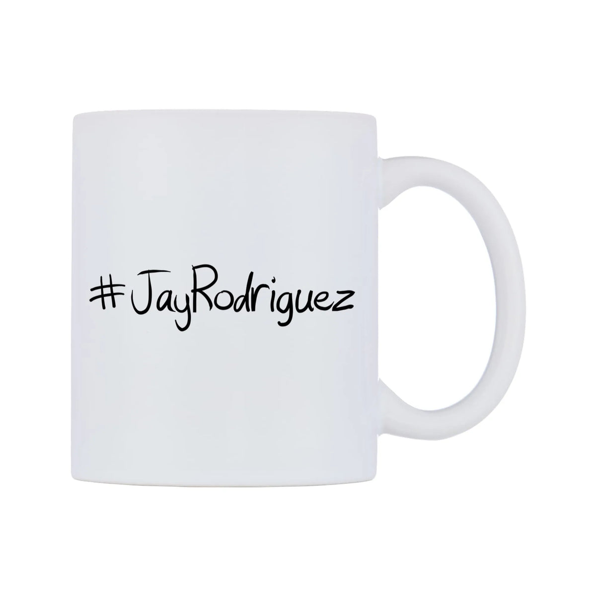 JayRodriguez Mug — mug, left side, on a white background