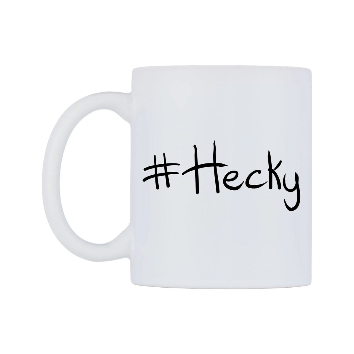 Hecky Mug — mug, right side, on a white background