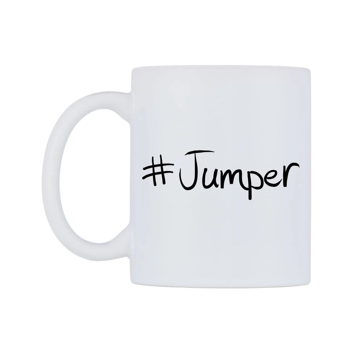 Jumper Mug — mug, right side, on a white background
