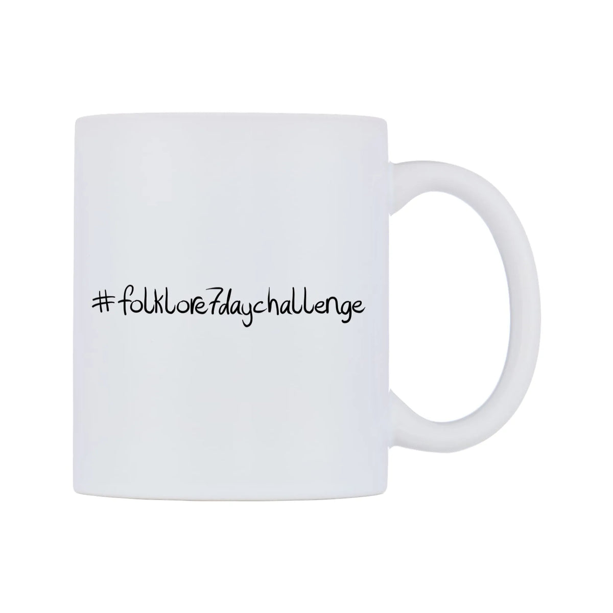 folklore7daychallenge Mug — mug, left side, on a white background