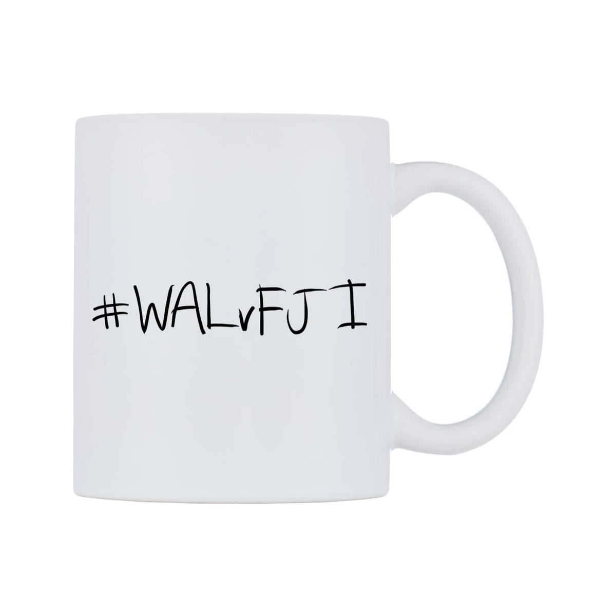 WALvFJI Mug — mug, left side, on a white background