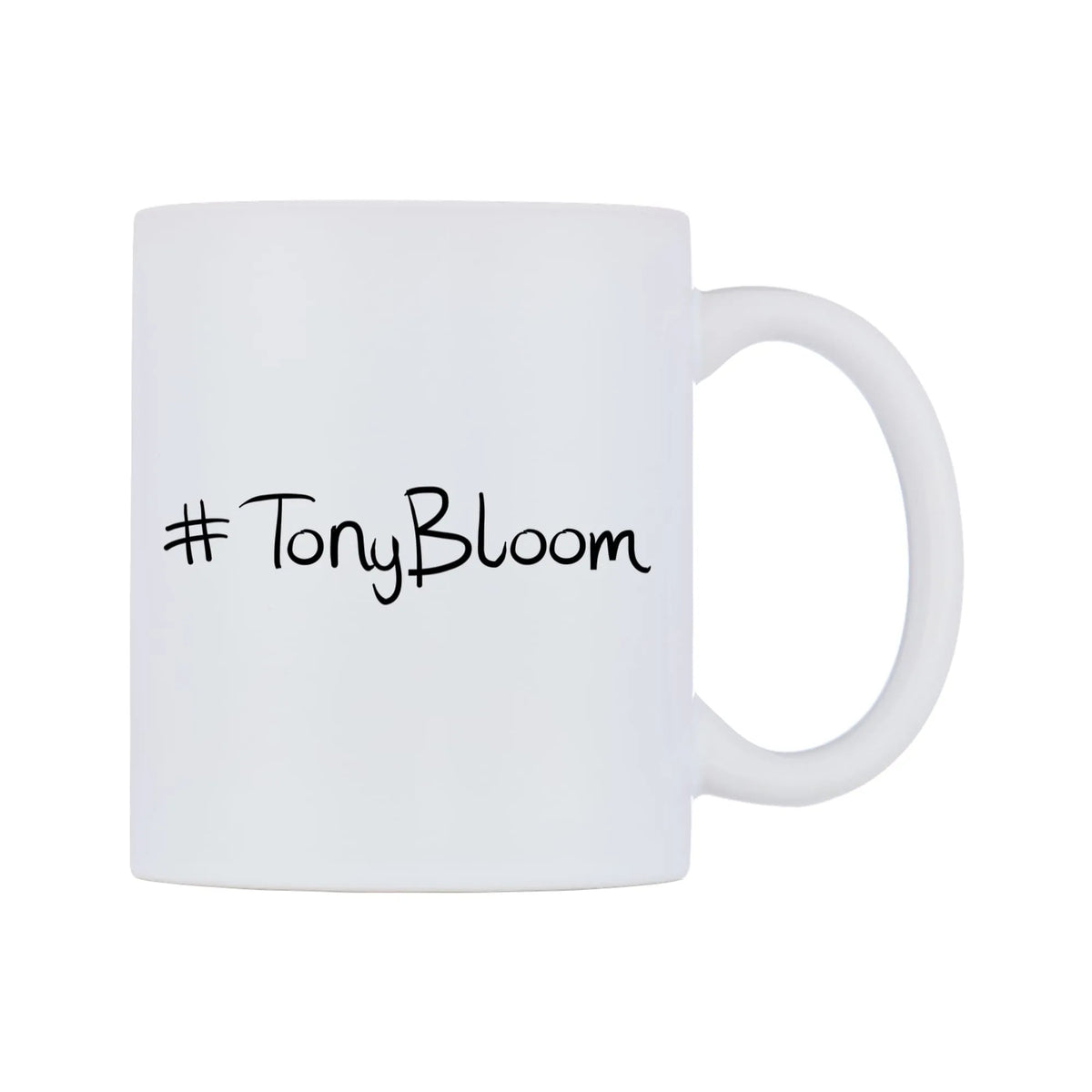 TonyBloom Mug — mug, left side, on a white background