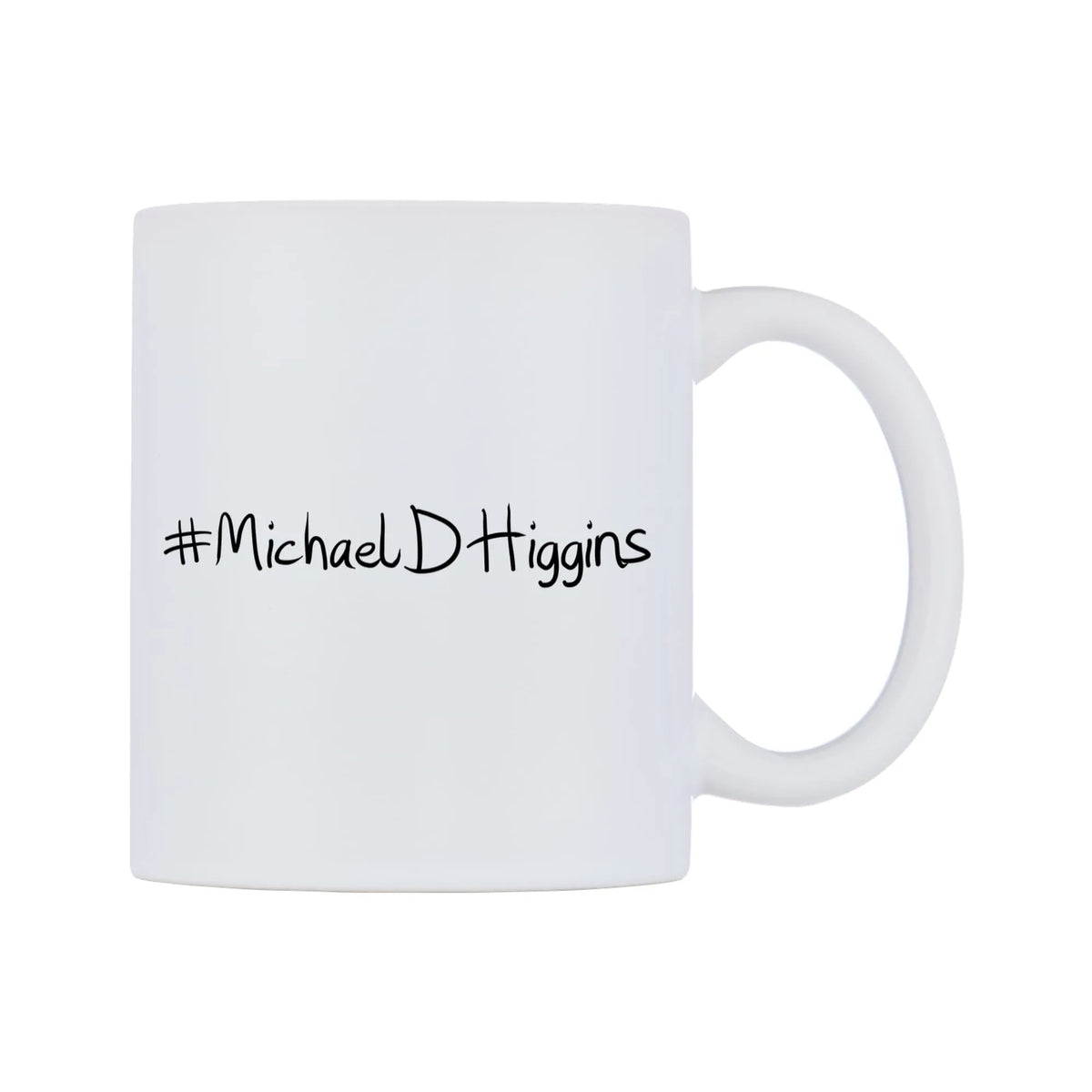 MichaelDHiggins Mug — mug, left side, on a white background