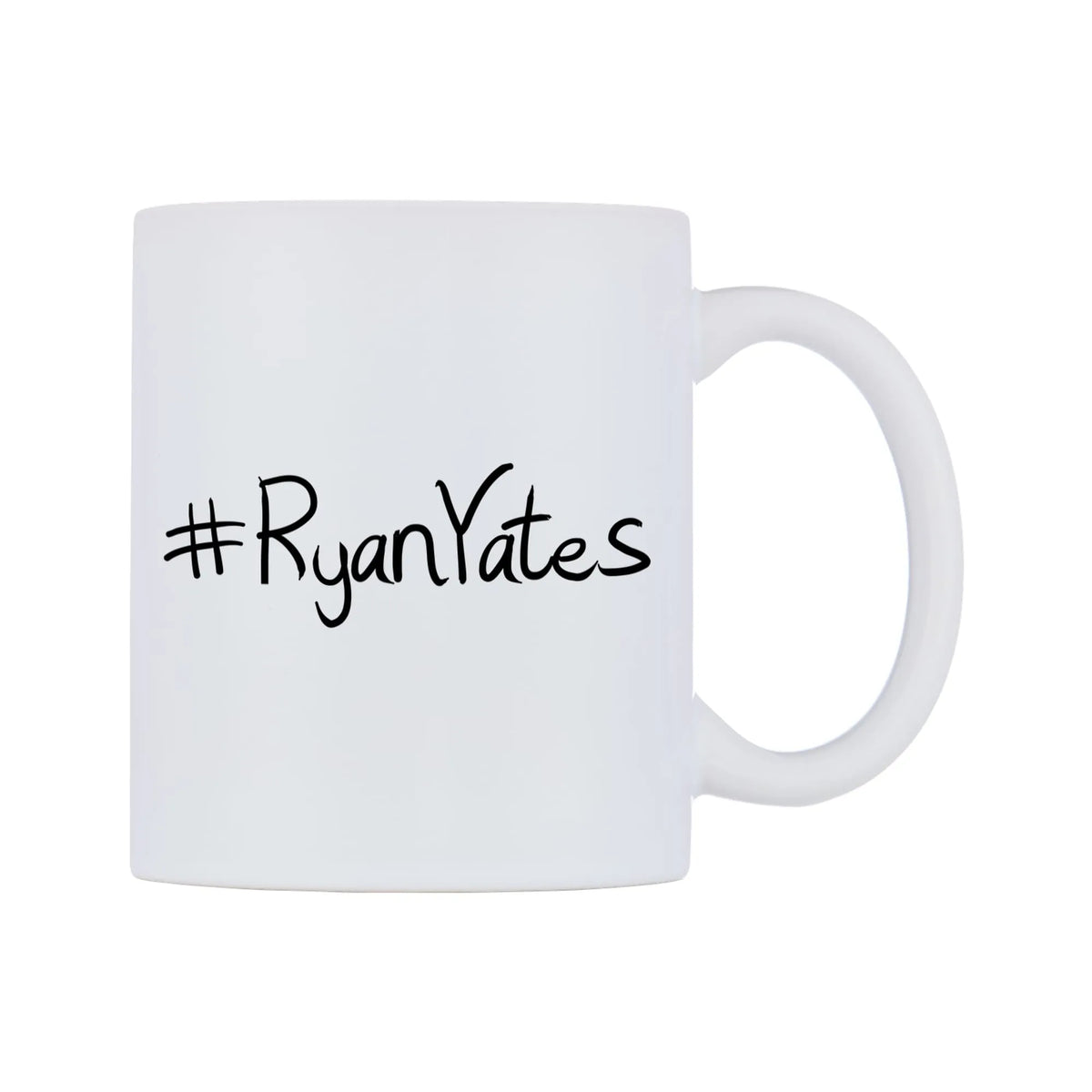 RyanYates Mug — mug, left side, on a white background