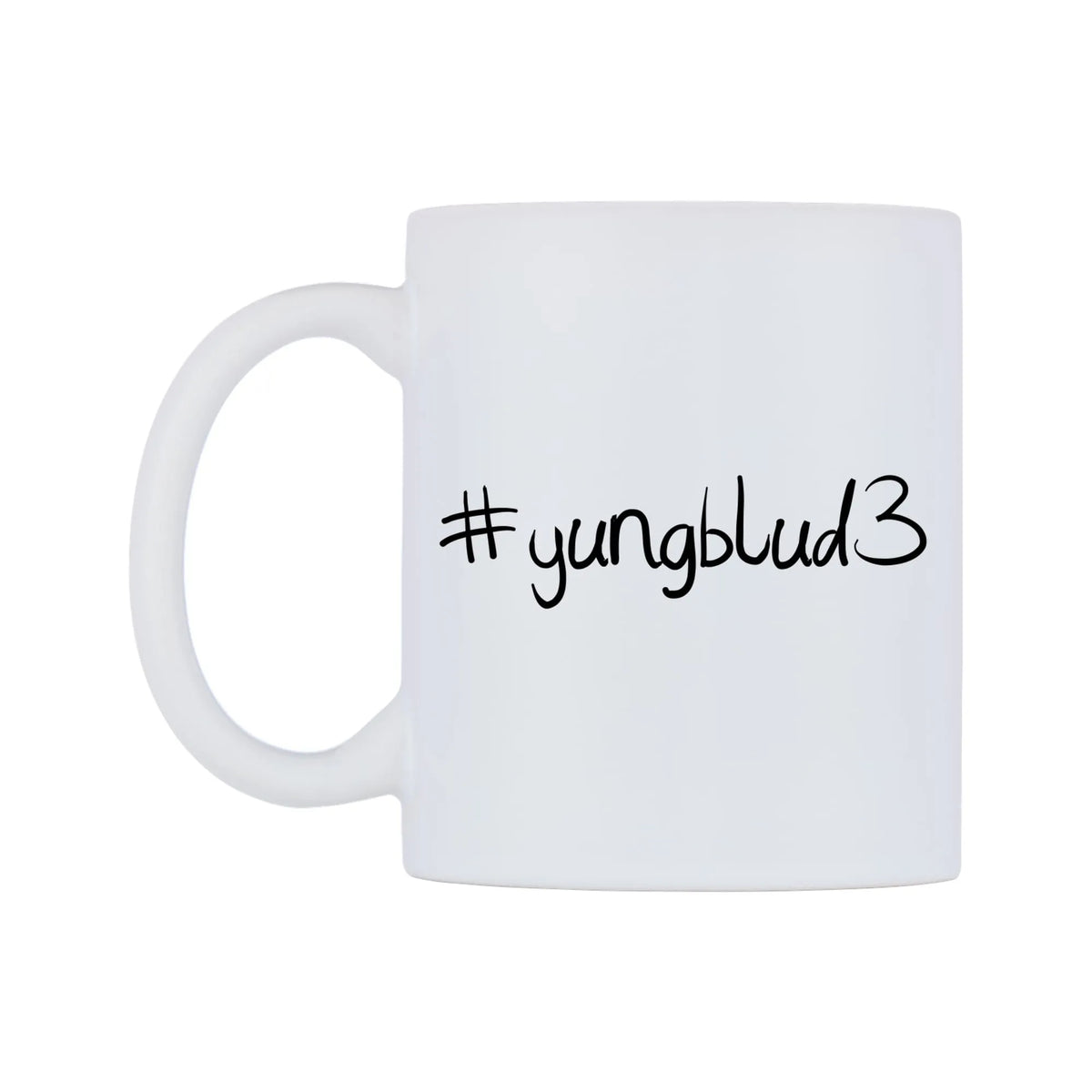 yungblud3 Mug — mug, right side, on a white background