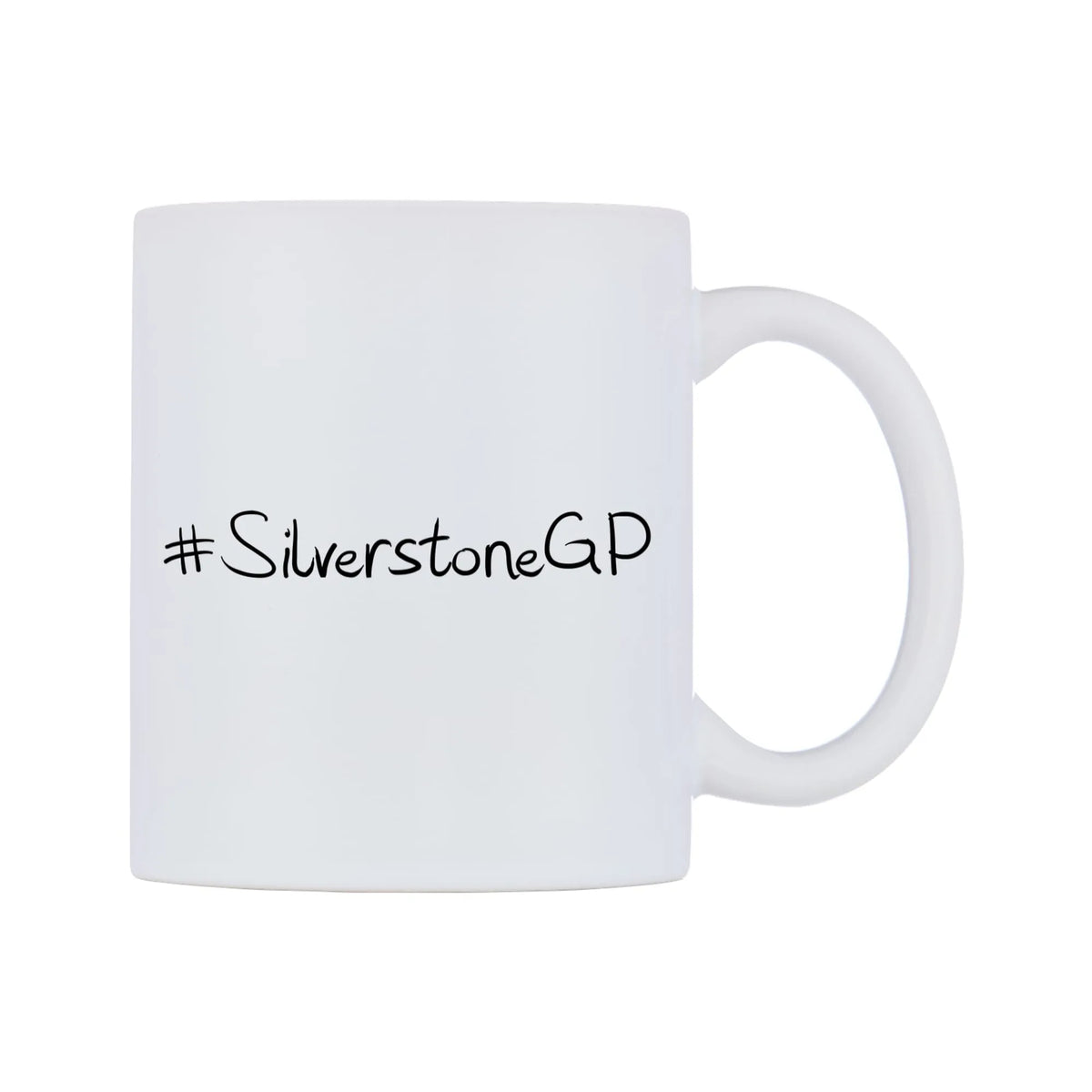 SilverstoneGP Mug — mug, left side, on a white background