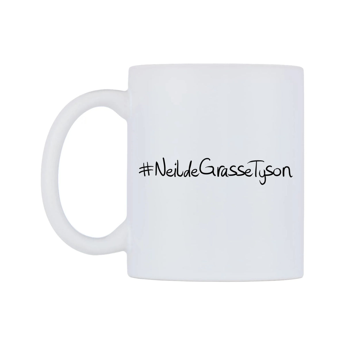 NeildeGrasseTyson Mug — mug, right side, on a white background