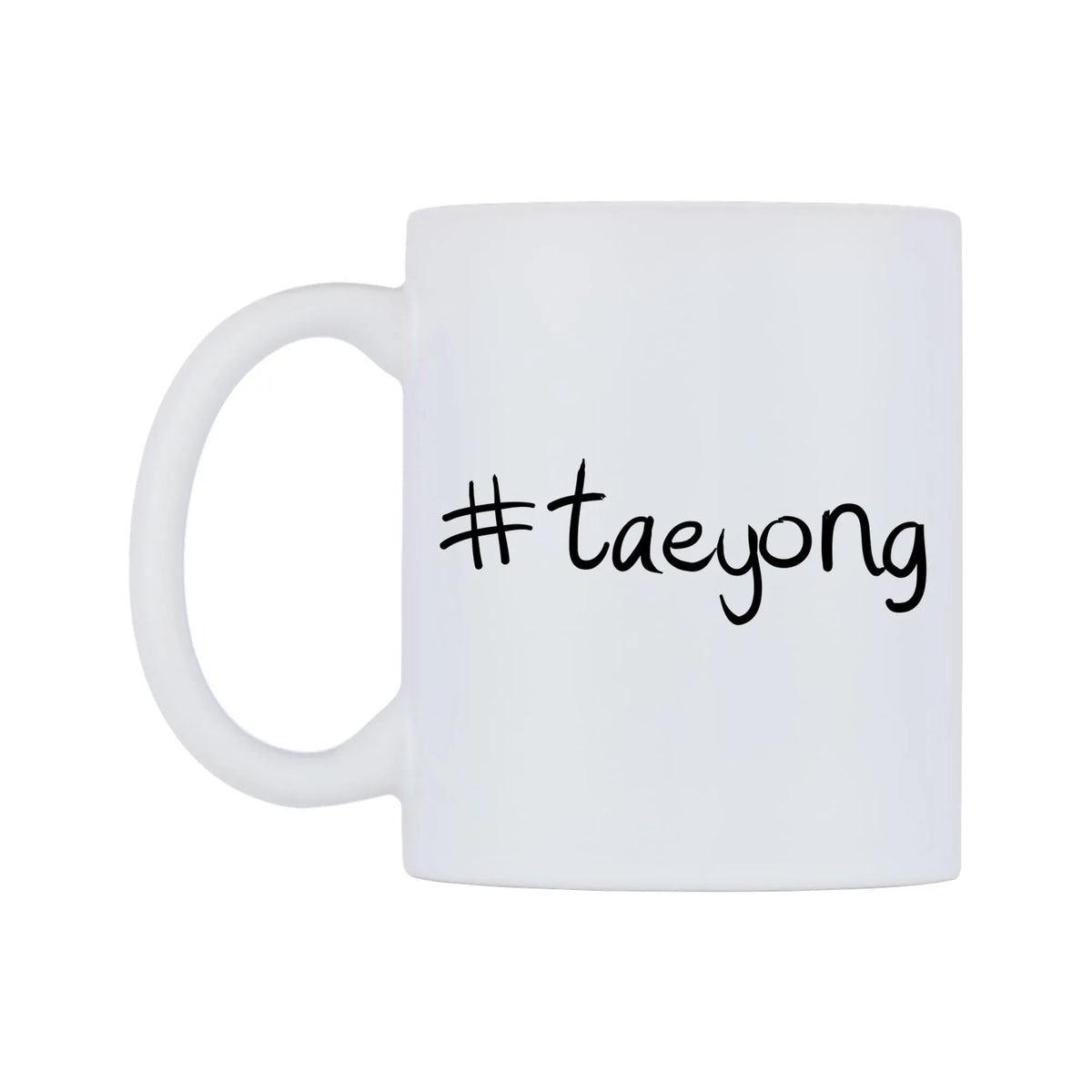 taeyong Mug — mug, right side, on a white background