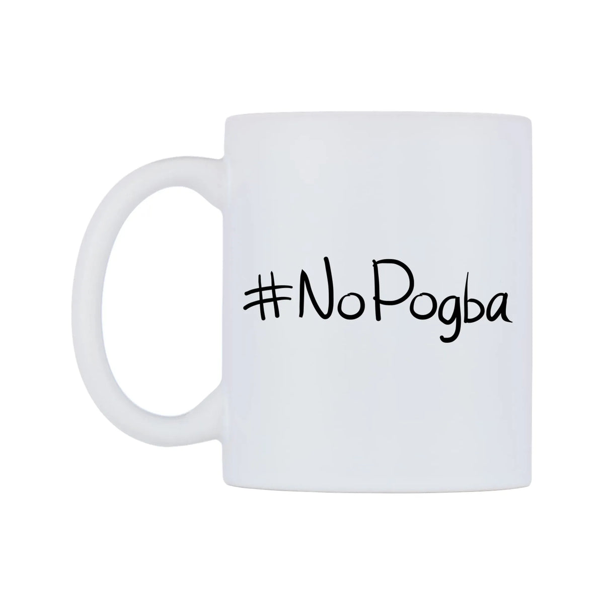 NoPogba Mug — mug, right side, on a white background
