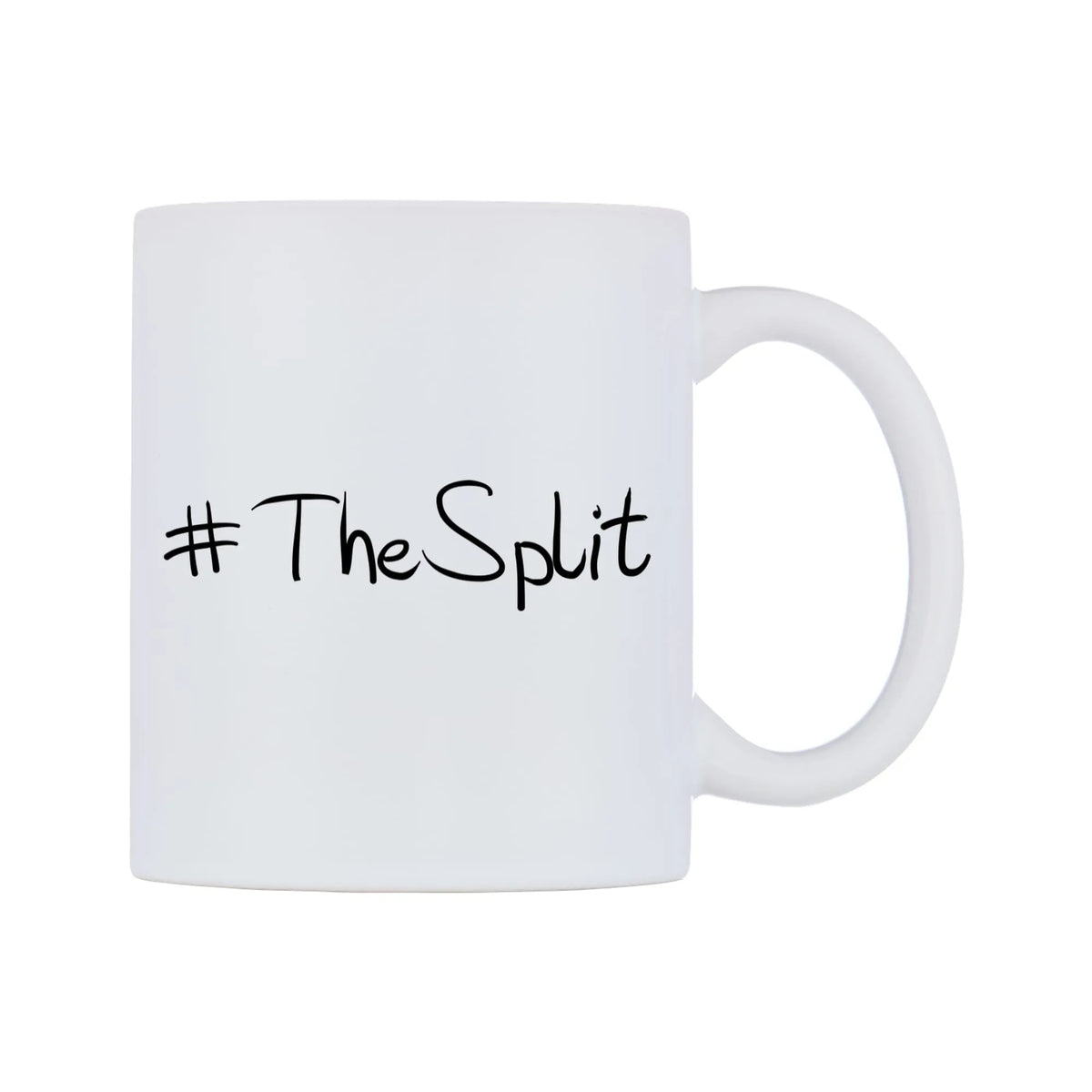 TheSplit Mug — mug, left side, on a white background