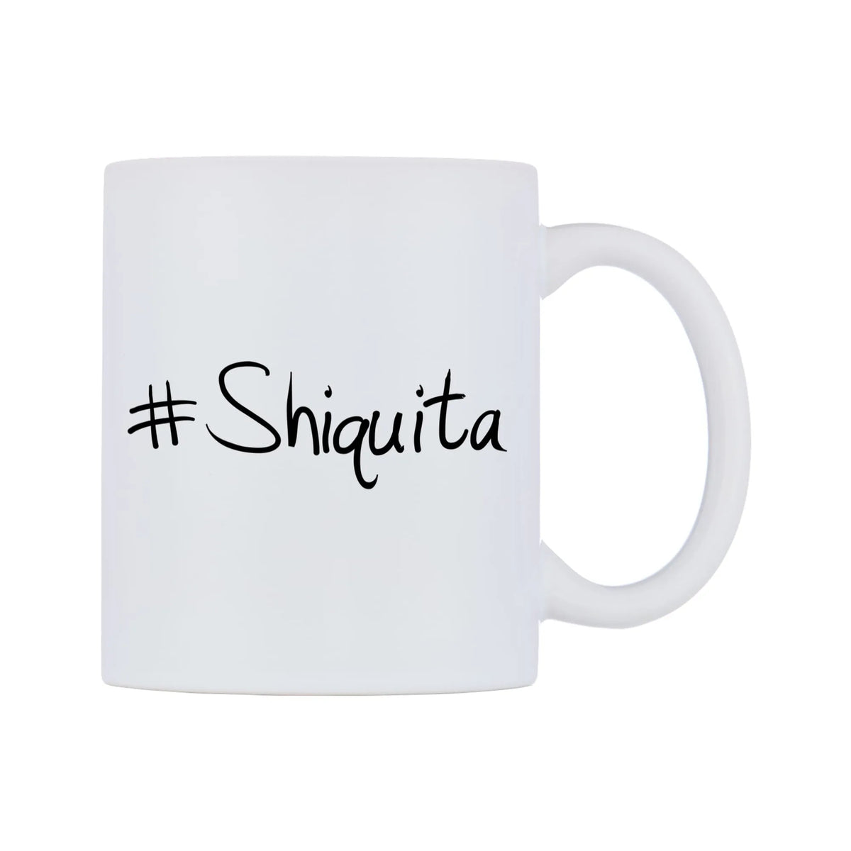 Shiquita Mug — mug, left side, on a white background