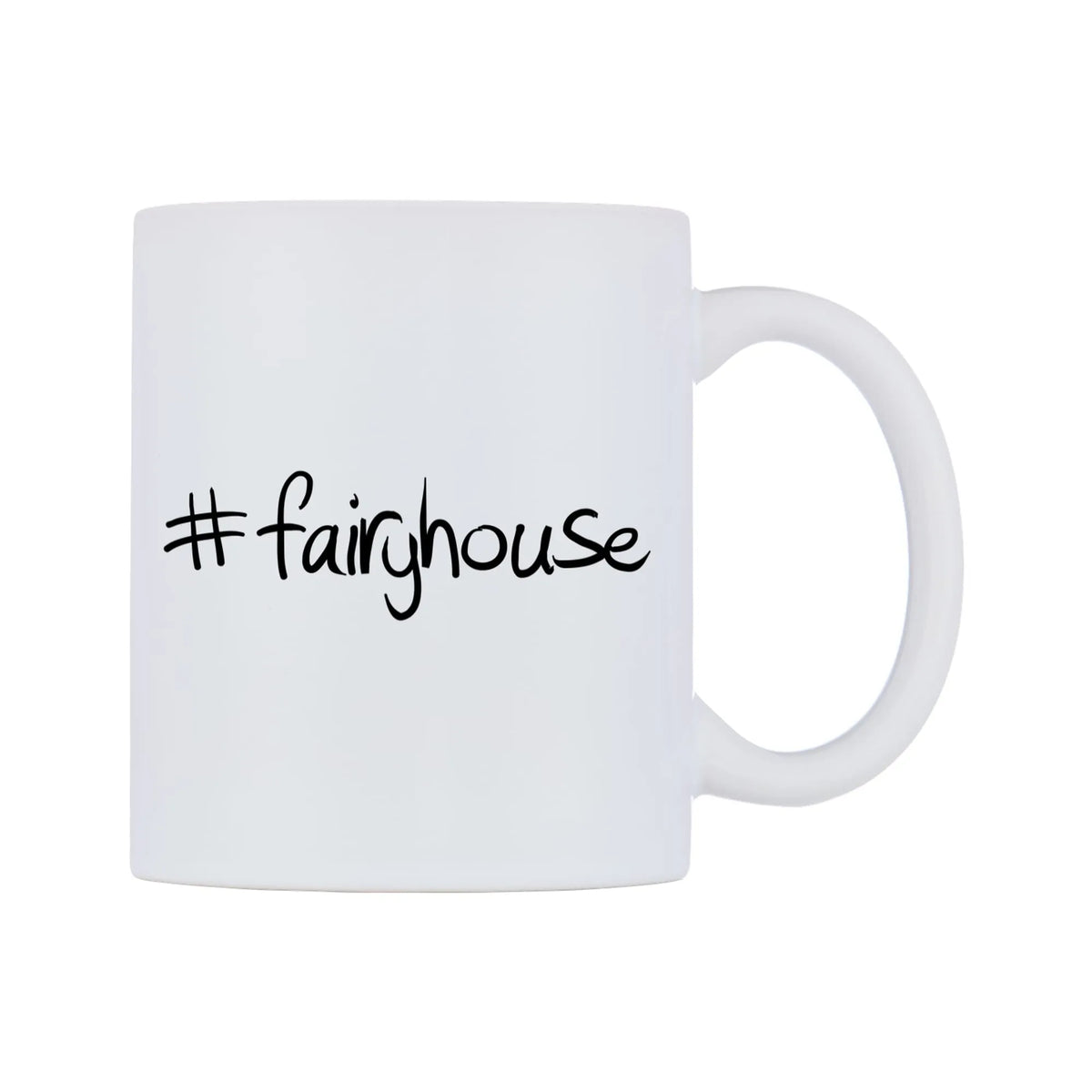 fairyhouse Mug — mug, left side, on a white background