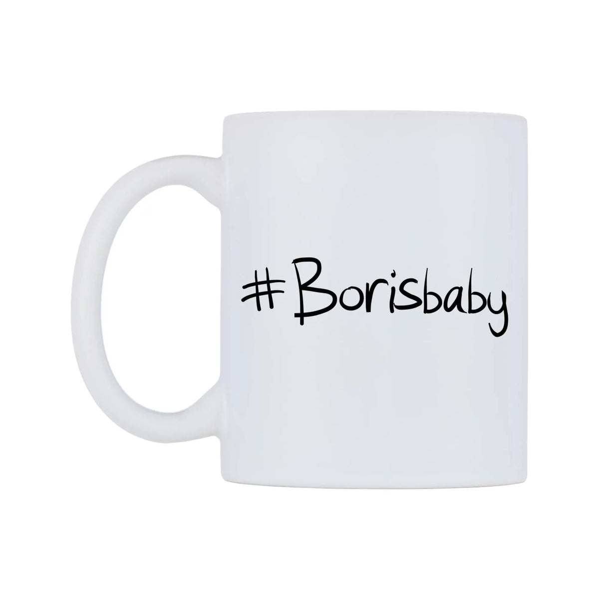 Borisbaby Mug — mug, right side, on a white background