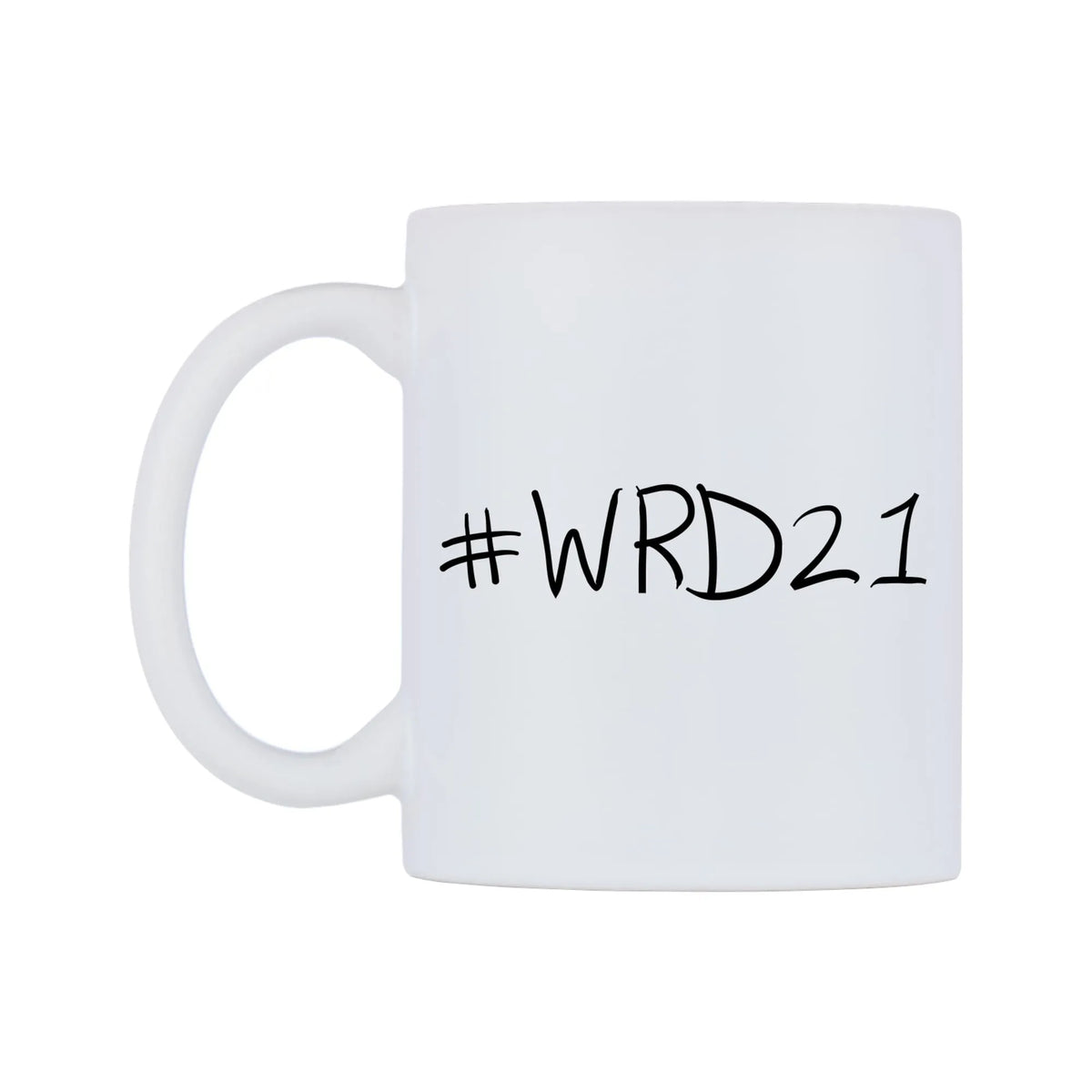 WRD21 Mug — mug, right side, on a white background
