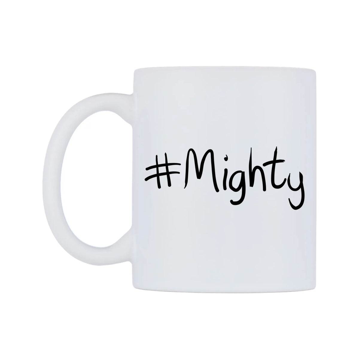 Mighty Mug — mug, right side, on a white background