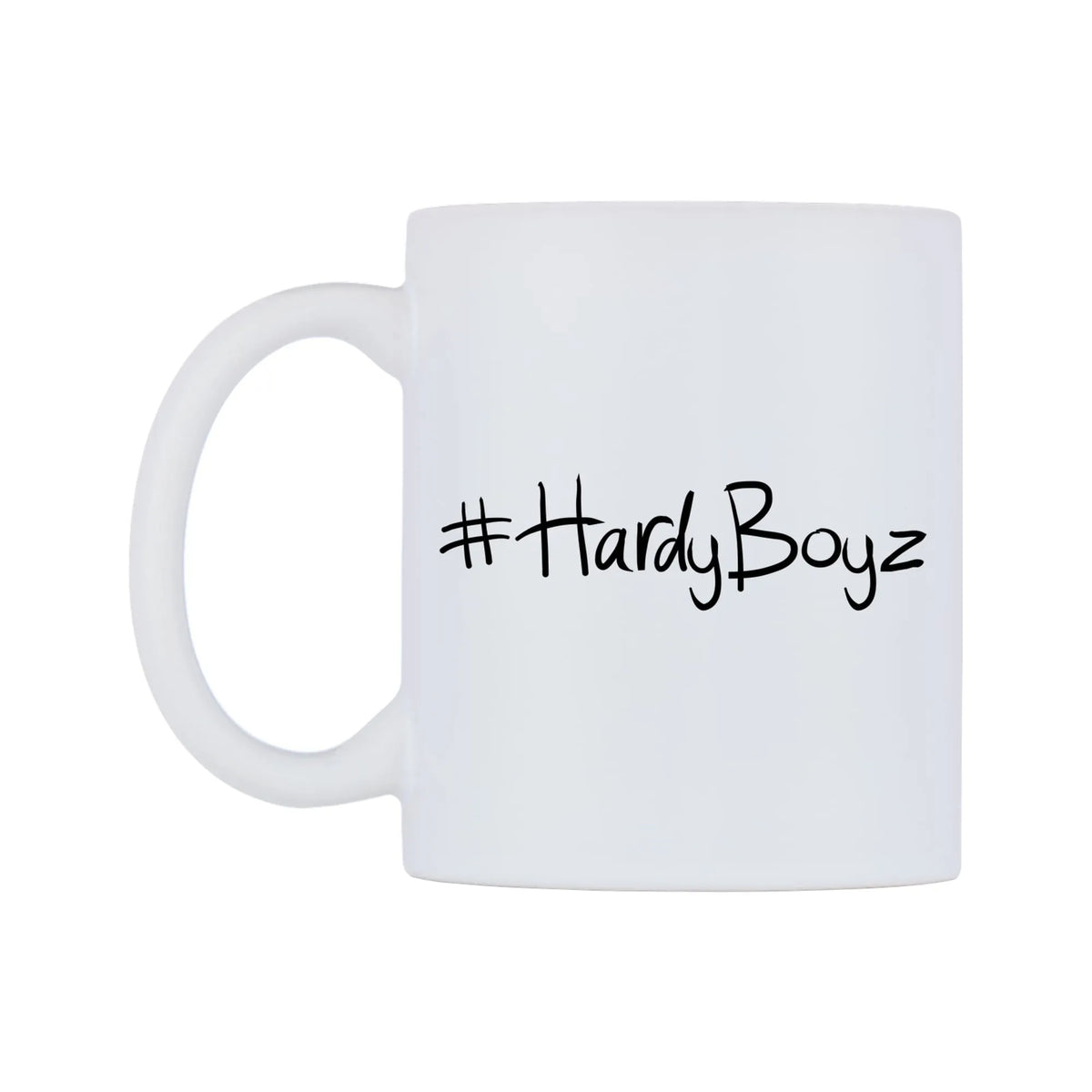 HardyBoyz Mug — mug, right side, on a white background