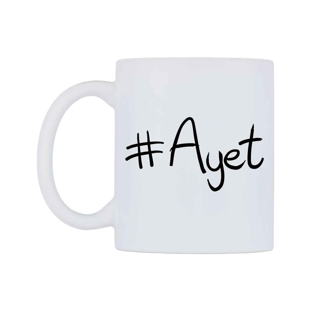 Ayet Mug — mug, right side, on a white background
