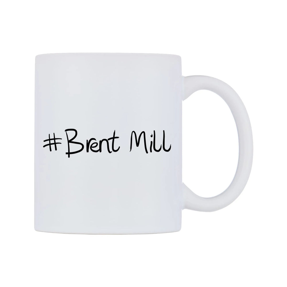 Brent Mill Mug — mug, left side, on a white background