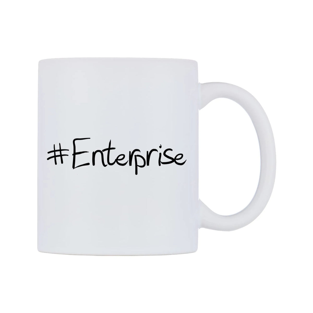 Enterprise Mug — mug, left side, on a white background