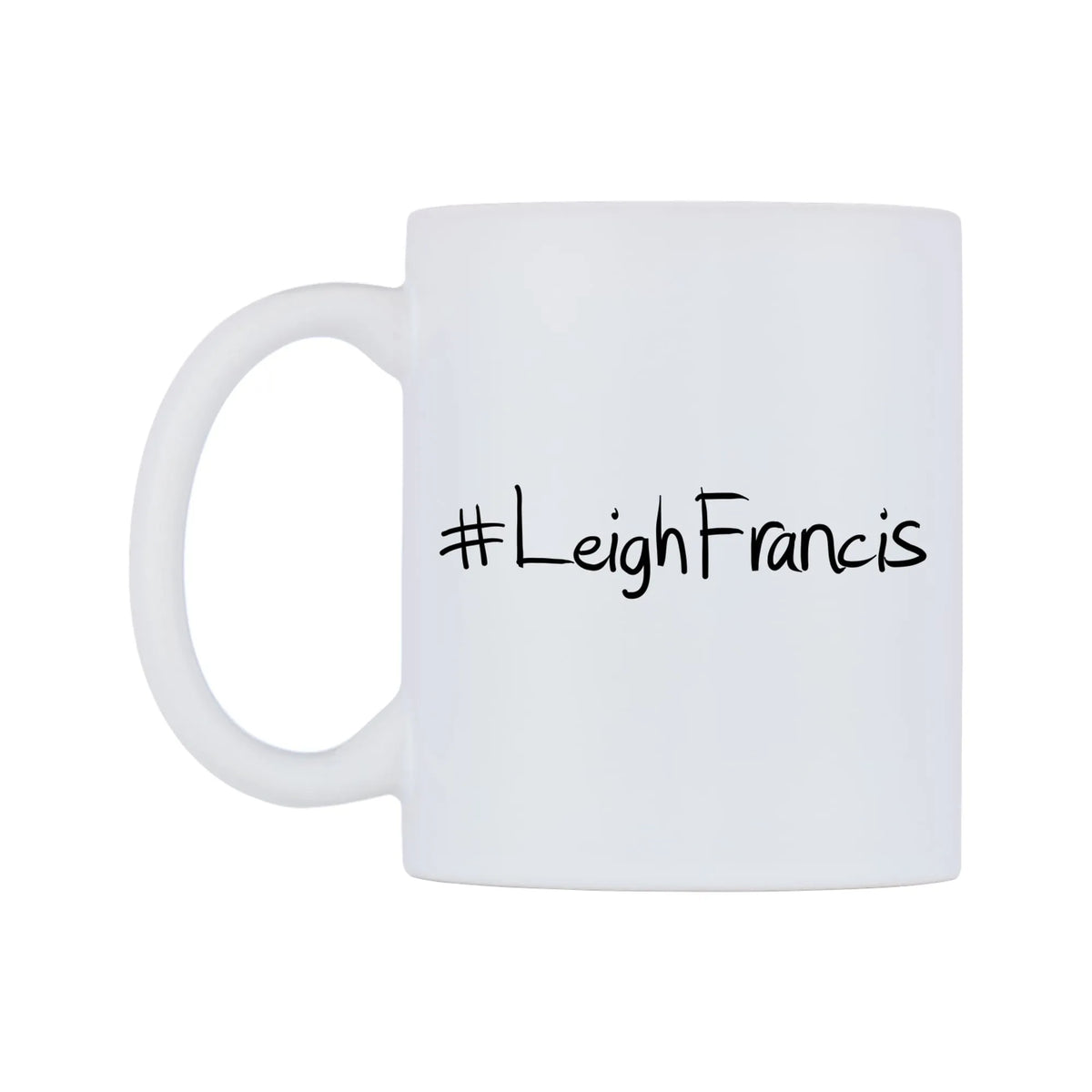 LeighFrancis Mug — mug, right side, on a white background