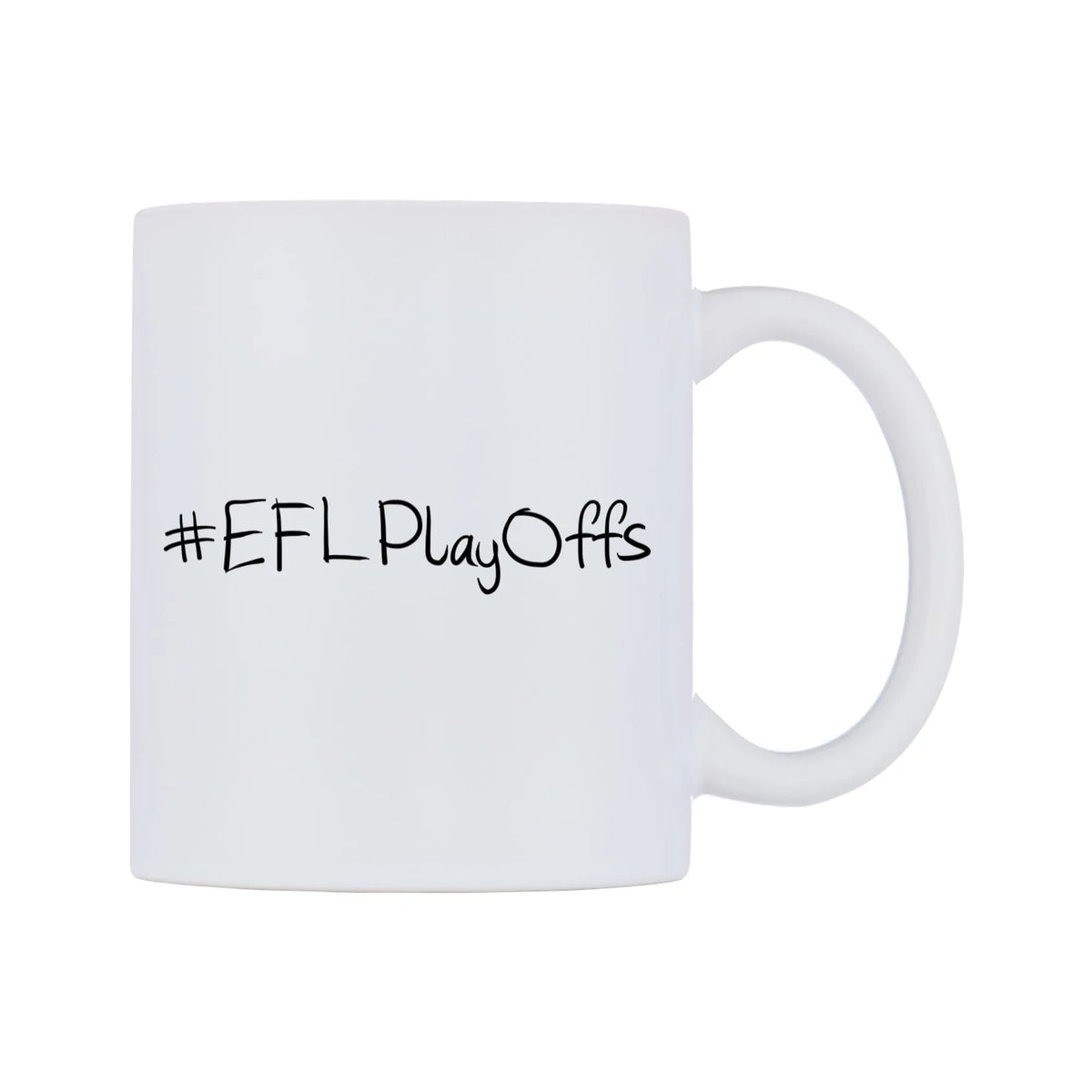 EFLPlayOffs Mug — mug, left side, on a white background