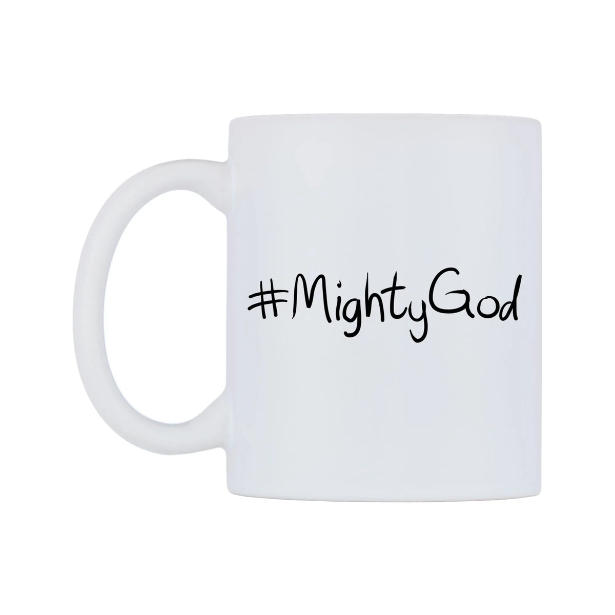MightyGod Mug — mug, right side, on a white background