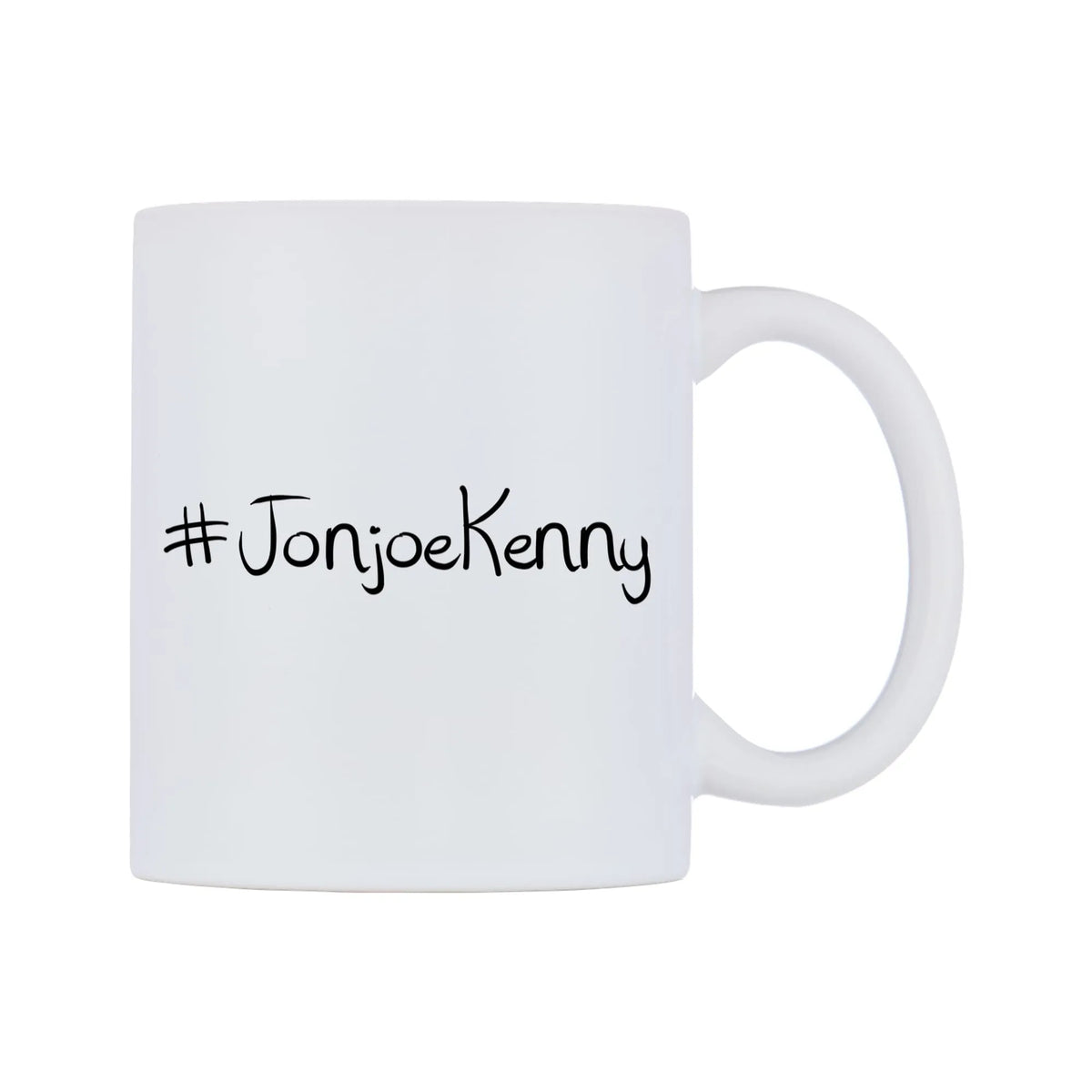 JonjoeKenny Mug — mug, left side, on a white background