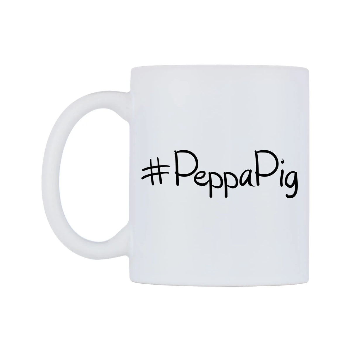 PeppaPig Mug — mug, right side, on a white background